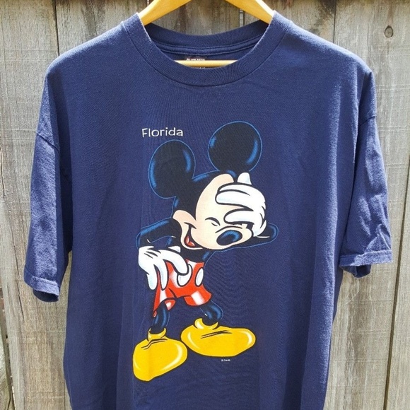 Sherry's Best Other - Vintage 90s Mickey Mouse Florida Tee Size XL